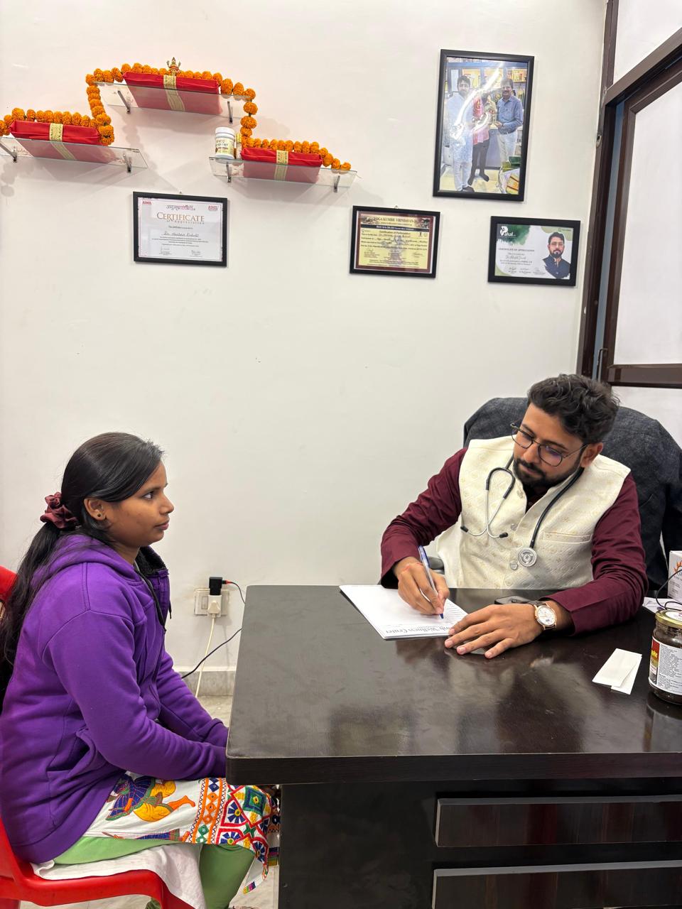 Personalized Ayurveda consultation at Ayuransh Wellness Center
